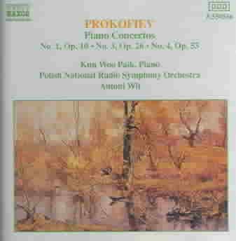 Prokofiev: Piano Concertos, No. 1 in D flat, Op. 10 / No. 3 in C, Op. 26 / No. 4 in B flat, Op. 53 cover