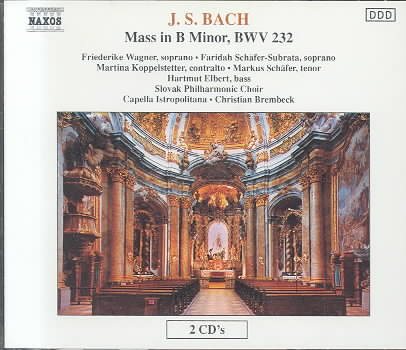Mass in B Minor cover