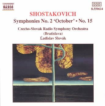 Shostakovich: Symphonies 2 & 15 cover