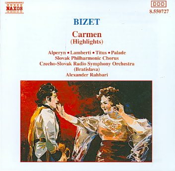 Carmen (highlights) cover