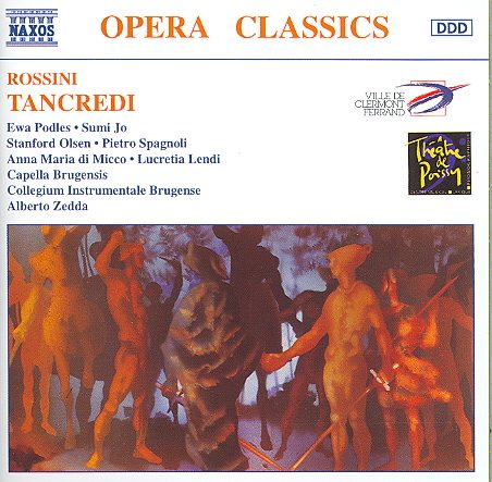 Rossini - Tancredi / Podles, Jo, Olsen, Spagnoli, di Micco, Lendi, Zedda cover