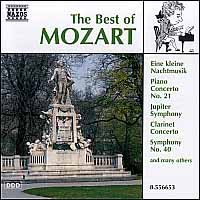 The Best of Mozart cover