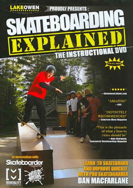 Skateboarding Explained: The Instructional DVD cover