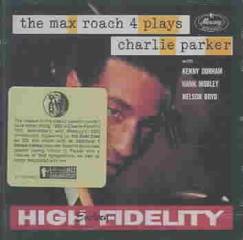 Max Roach 4 Plays Charlie Parker (w/Dorham, Mobley) cover