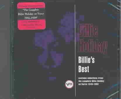 Billie's Best [selections from Verve box set] cover