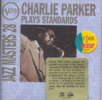 Plays Standards Verve Jazz Masters 28 cover