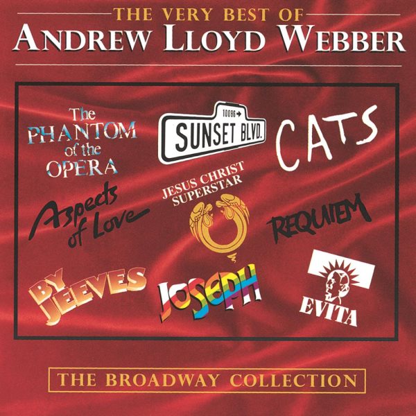 The Very Best Of Andrew Lloyd Webber: The Broadway Collection cover