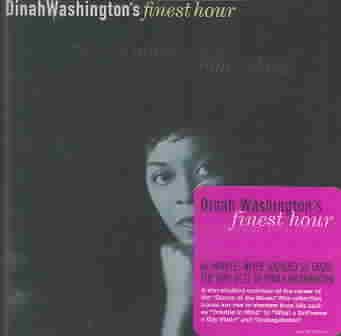 Dina Washington's Finest Hour cover