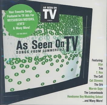 As Seen on TV: Songs from Commercials cover