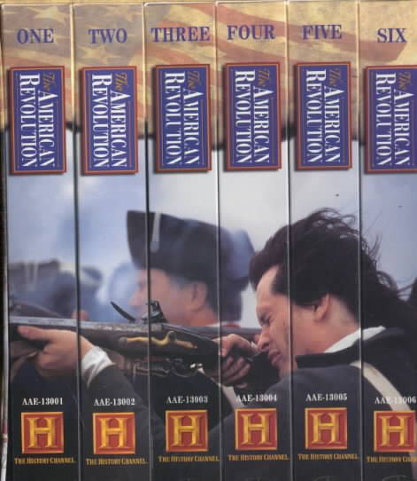 The American Revolution - Boxed Set (A&E) [VHS] cover