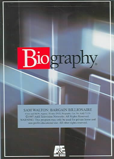 Biography - Sam Walton: Bargain Billionaire cover