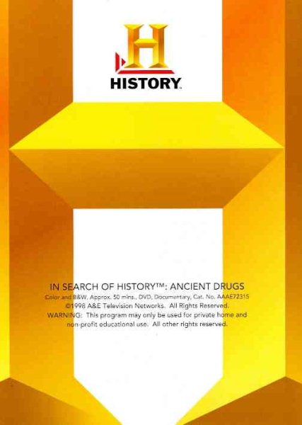 In Search/hist: Ancient Drugs cover