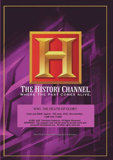 Wwi: The Death Of Glory cover