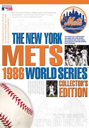 The New York Mets 1986 World Series Collector's Edition cover