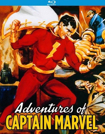 Adventures of Captain Marvel (12 Chapter Serial) [Blu-ray] cover