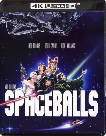 Spaceballs [4KUHD] [Blu-ray] (Slip cover not included) cover