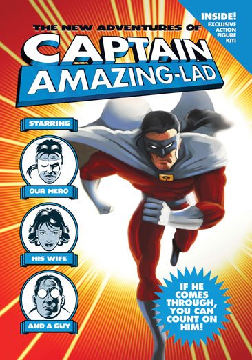 New Adventures Of Captain Amazing-lad cover