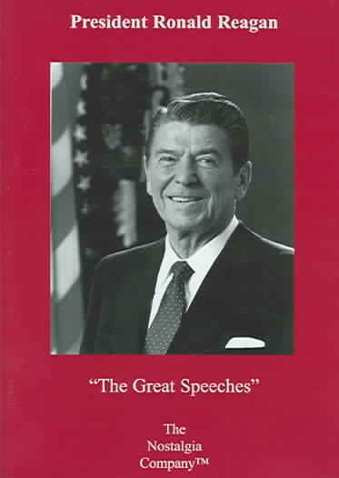 President Ronald Reagan: The Great Speeches cover