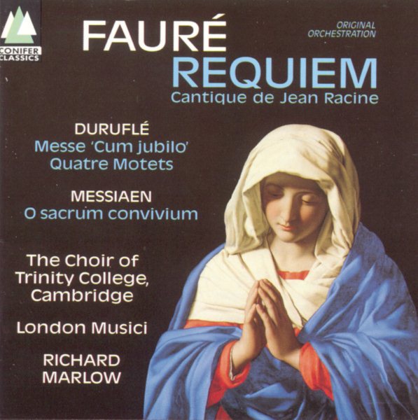 Fauré/Duruflé/Messiaen cover