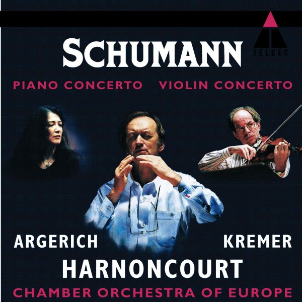 Schumann: Piano Concerto and Violin Concerto cover