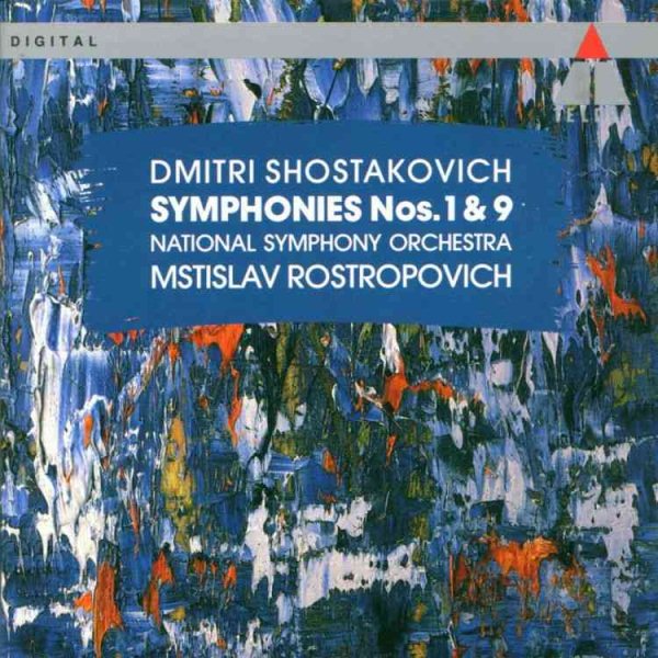 Dmitri Shostakovich: Symphonies Nos. 1 & 9 cover