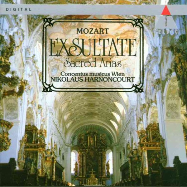 Mozart: Exsultate--Sacred Arias cover