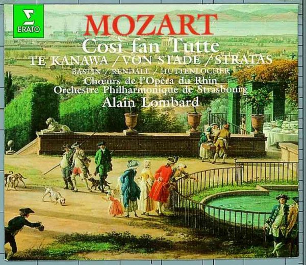 Mozart - Così fan tutte / Te Kanawa · von Stade · Stratas · Rendall · Huttenlocher · Bastin · Lombard cover