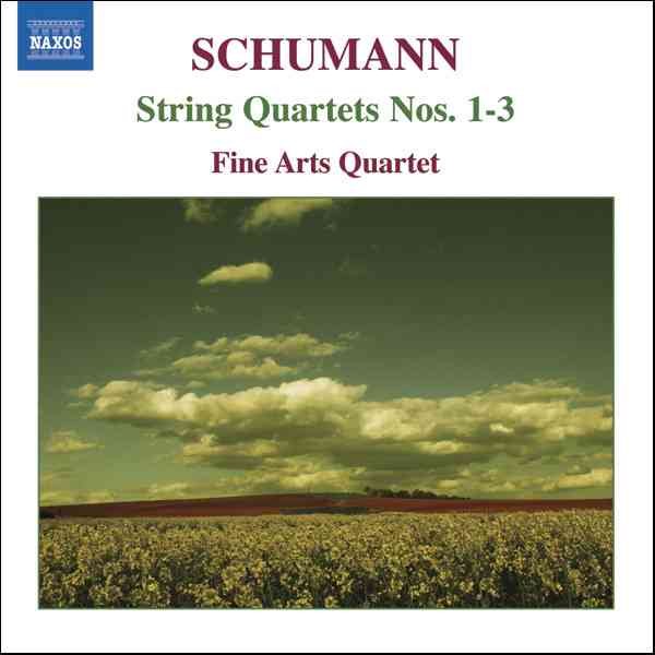 Schumann: String Quartets 1-3 cover