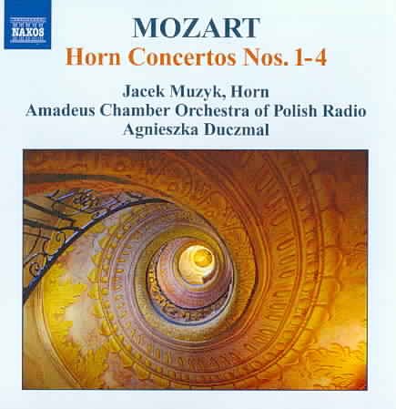 Mozart: Horn Concertos Nos. 1-4 cover
