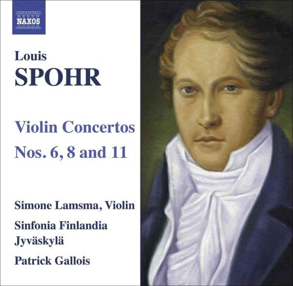 Spohr: Violin Concertos Nos. 6, 8 & 11 cover