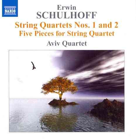 Schulhoff: String Quartets Nos. 1 & 2 cover