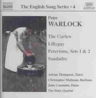 The English Song Series 4: Peter Warlock cover