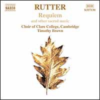Rutter: Requiem cover
