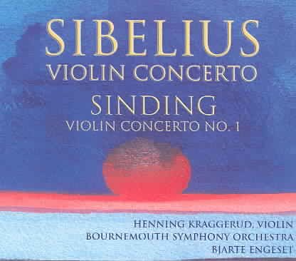 Sibelius: Violin Concerto; Sinding: Violin Concerto No. 1 cover
