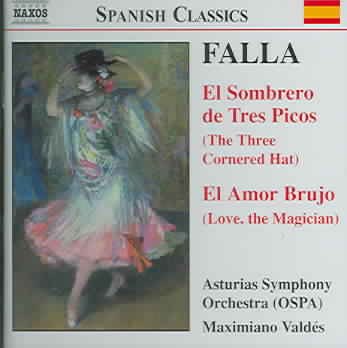 Falla: El Sombrero de Tres Picos (The Three-Cornered Hat) / El Amor Brujo (Love the Magician) cover