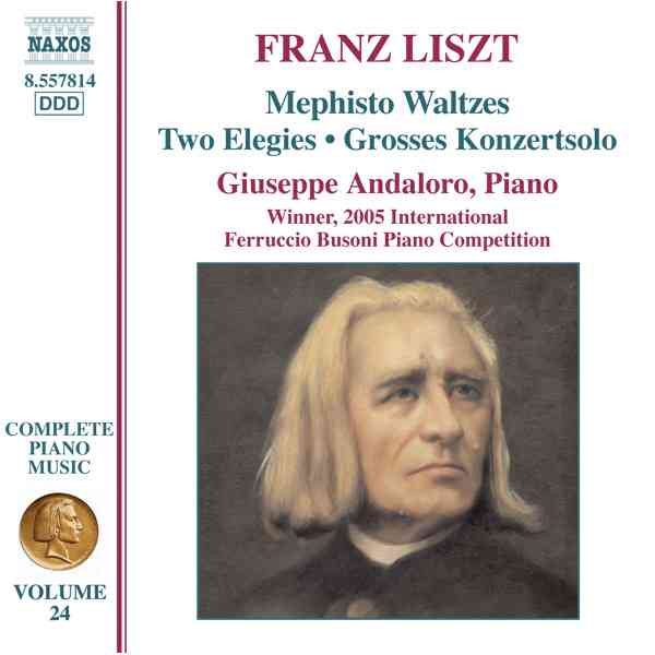Liszt: Mephisto Waltzes / Two Elegies / Grosses Konzertsolo cover
