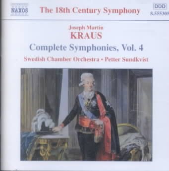 Kraus: Complete Symphonies 4 cover