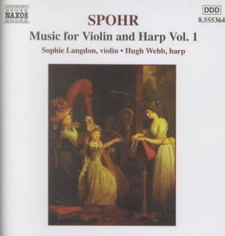 Spohr: Music for Violin and Harp, Vol. 1 cover