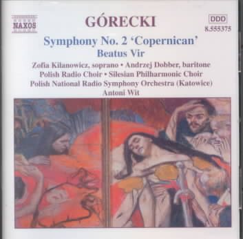 Górecki: Symphony No. 2 Copernican; Beatus Vir cover