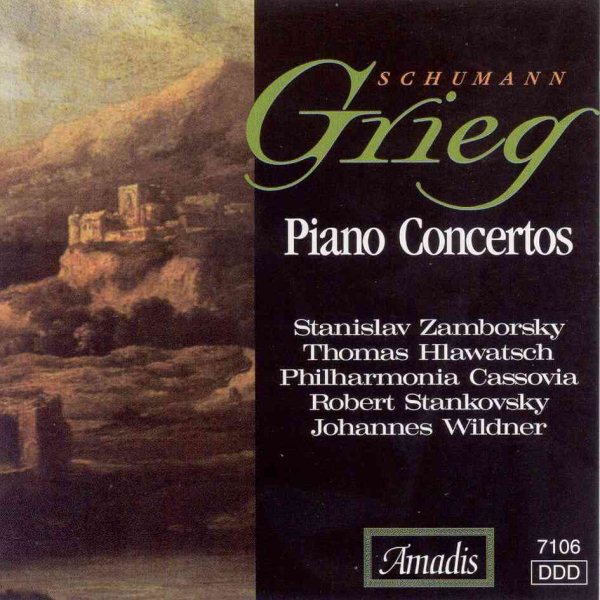 Schumann Grieg: Piano Concertos cover