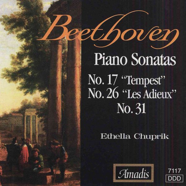 Piano Sonatas 17 26 & 31 cover