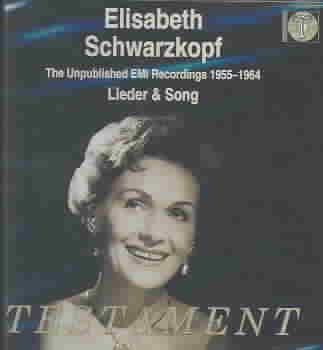 Unpublished Emi Recordings 1955-64: Lieder & Song cover