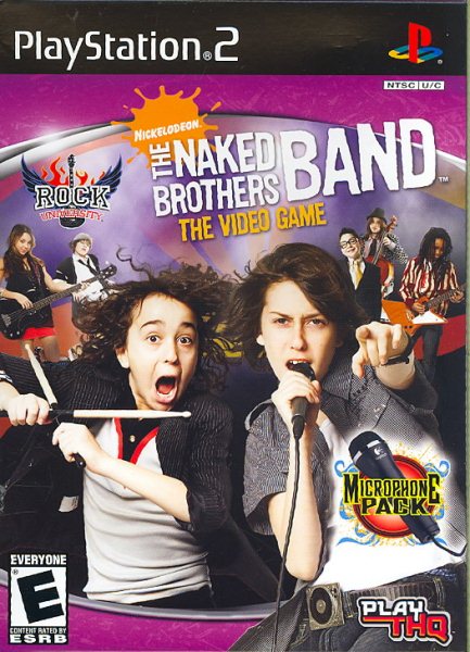 Naked Brothers Band - PlayStation 2 cover