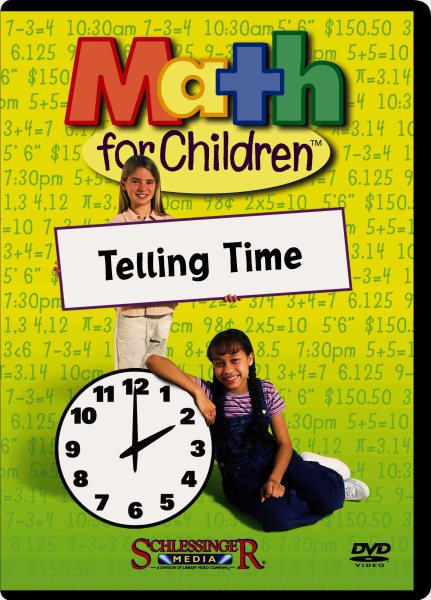Telling Time (Schlessinger Math for Children Series) cover