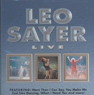Leo Sayer Live cover