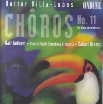 Choros 11 for Piano & Orchestra cover