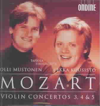 Violin Concertos 3 4 & 5 cover