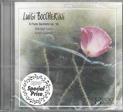 Boccherini: Flute Quintets Op.55 cover