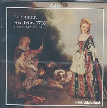 Telemann: Six Trios 1718 cover