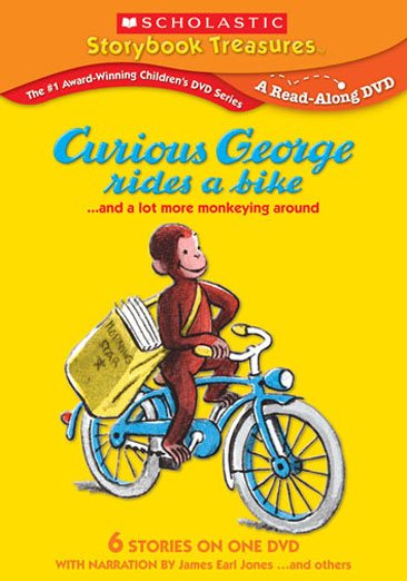 Curious George Rides a Bike... and a Lot More Monkeying Around (Scholastic Storybook Treasures) cover